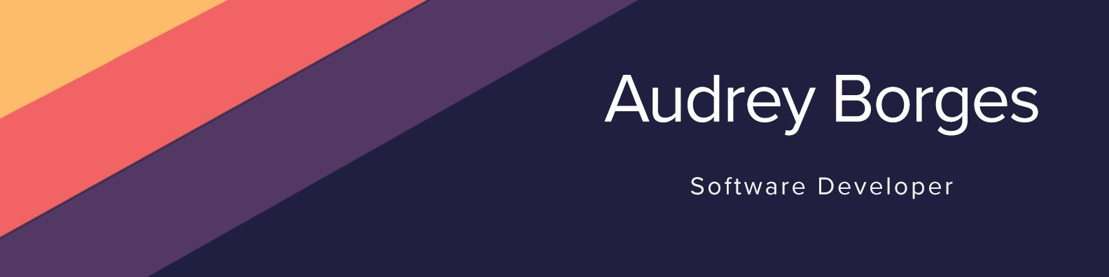 Audrey Borges, Software Developer